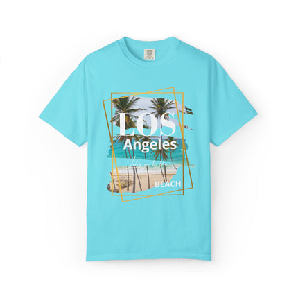 ☀️ Los Angeles Beach Vibes Graphic Tee – Black