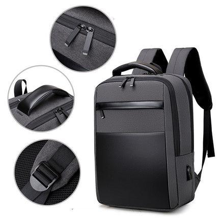 Oxford Cloth Fashion USB Rechargeable Backpack