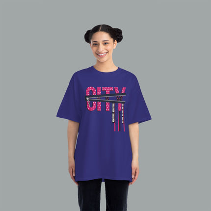 City Pulse Tee – Neon Vibes, Urban Pride