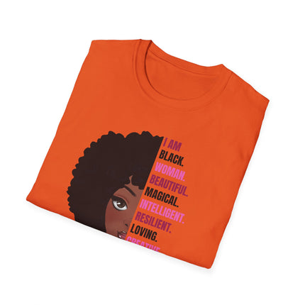 I Am Black Woman Empowerment T-Shirt