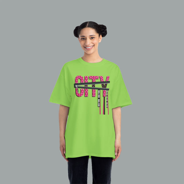 City Pulse Tee – Neon Vibes, Urban Pride