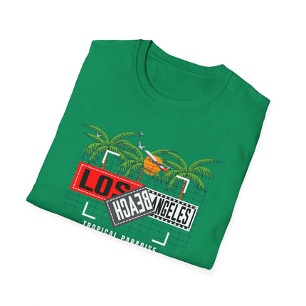 🌴 “Los Angeles Beach Vibe” Graphic T-Shirt