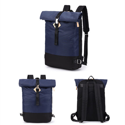 Men's Fashion Simple Folding Travel Backpack