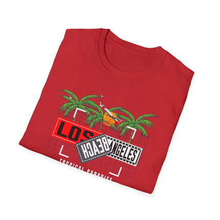 🌴 “Los Angeles Beach Vibe” Graphic T-Shirt