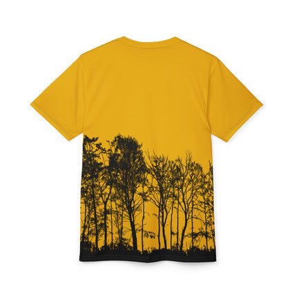 Unisex Cut & Sew Tee (AOP) Fashion Style For Men's