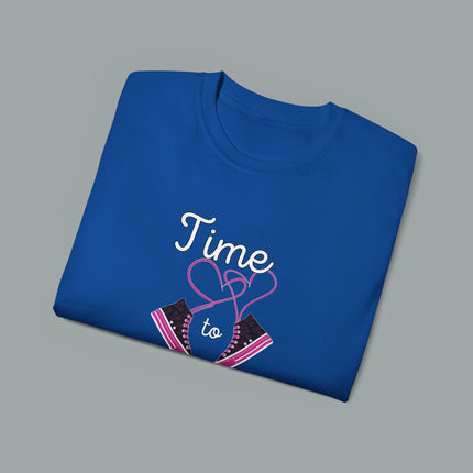 Unisex Ultra Cotton Tee, Print Time To Dance Luxury Design
