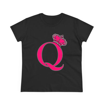 👑 Queenly “Q” Monogram T-Shirt