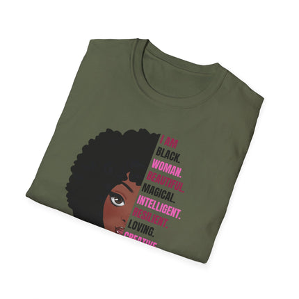 I Am Black Woman Empowerment T-Shirt