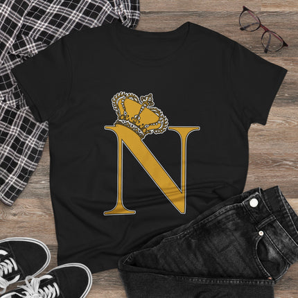 👑 “N” Monogram Tee – Noble Gold Edition