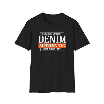“Authentic Denim NYC” Vintage Graphic Tee