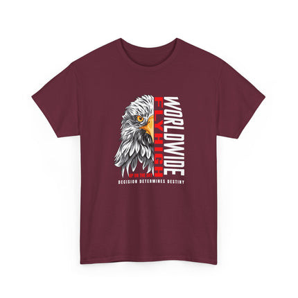 🦅 Fly High Worldwide" Eagle Graphic Tee