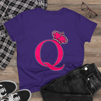 👑 Queenly “Q” Monogram T-Shirt