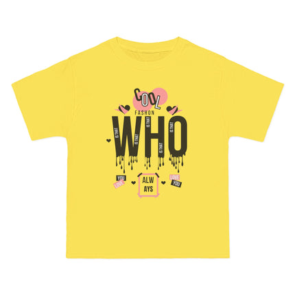 🖤 WHO IS THAT? – Oversized Street Style Tee