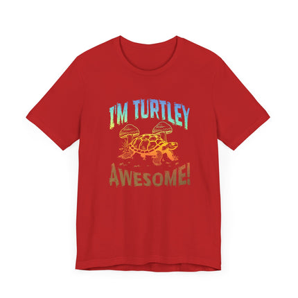 Funny Turtle Graphic T-Shirt for Animal Lovers
