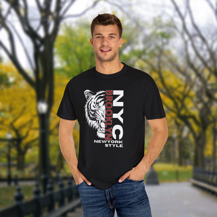 🗽 NYC Brooklyn Tiger Tee – Unleash the City Spirit
