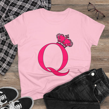 👑 Queenly “Q” Monogram T-Shirt