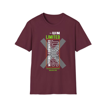 Unlimited Spirit Tee – Moving Forward with Power 💥