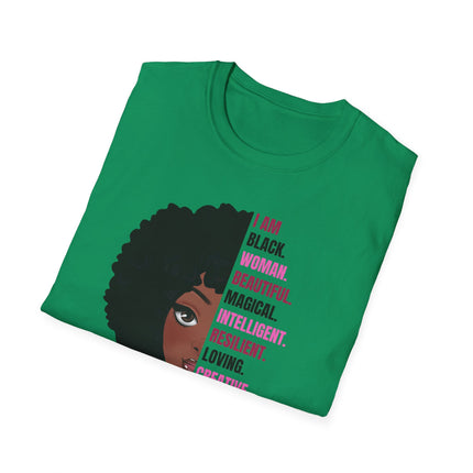I Am Black Woman Empowerment T-Shirt