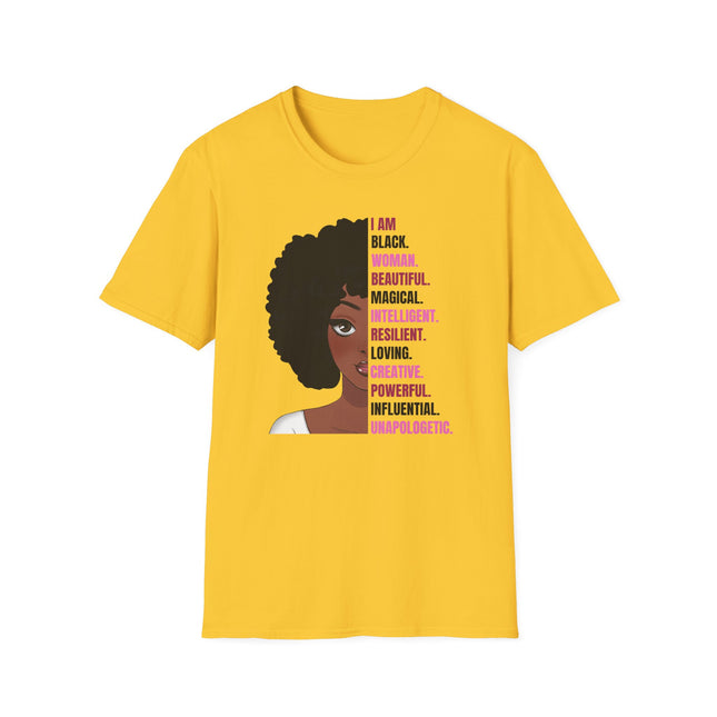 I Am Black Woman Empowerment T-Shirt