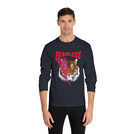 Fearless Tiger Crewneck Sweatshirt – White Edition