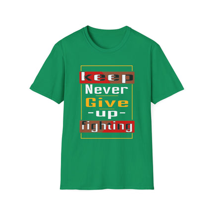 Keep Fighting Tee – Power in Every Thread 💪🔥