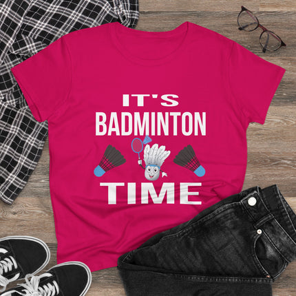 It’s Badminton Time T-Shirt – Smash Style! 🏸