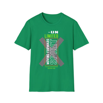 Unlimited Spirit Tee – Moving Forward with Power 💥