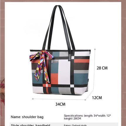 Large Capacity Commuter Shoulder Bag