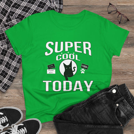Super Cool Today T-Shirt – Cute Cat Graphic Tee