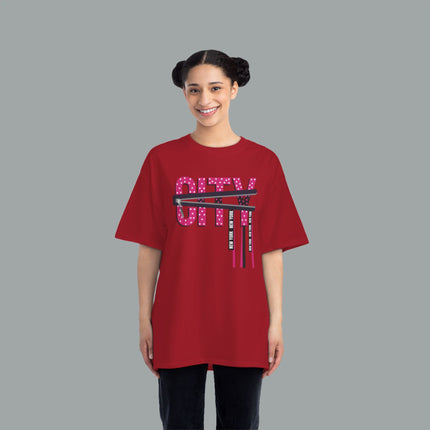 City Pulse Tee – Neon Vibes, Urban Pride