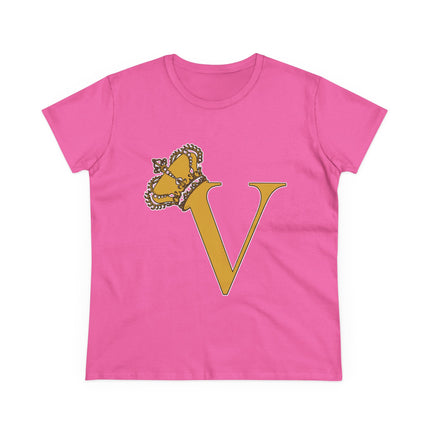 👑 “V” Royal Monogram Tee