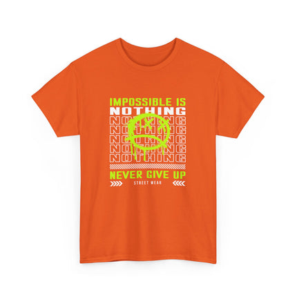 💥 "Impossible Is Nothing" Urban Graphic Tee