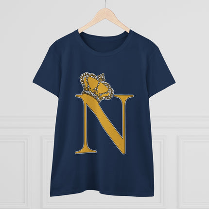 👑 “N” Monogram Tee – Noble Gold Edition