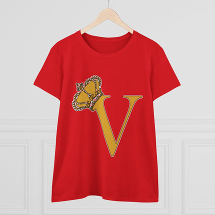 👑 “V” Royal Monogram Tee