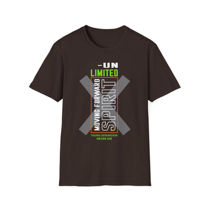 Unlimited Spirit Tee – Moving Forward with Power 💥