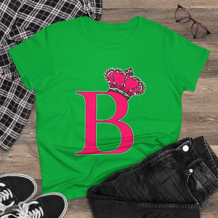 💖 “B” Royal Monogram Tee