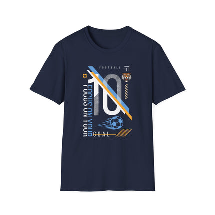 Focus On Your Goal – Football Passion Tee