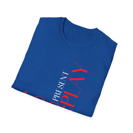 Look Forward, Play the Present” Modern Typography Tee
