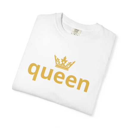 👑 Queen Statement Tee – Minimalist Royal Vibes