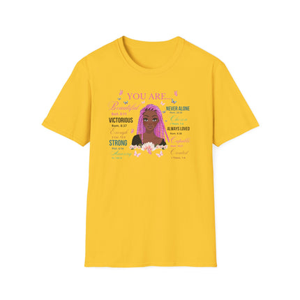 💜 You Are Empowerment Tee – Faith, Beauty & Strength