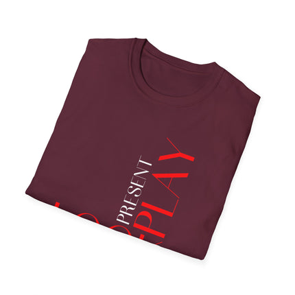 Look Forward, Play the Present” Modern Typography Tee