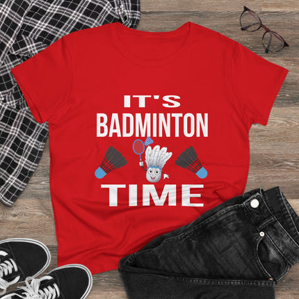 It’s Badminton Time T-Shirt – Smash Style! 🏸