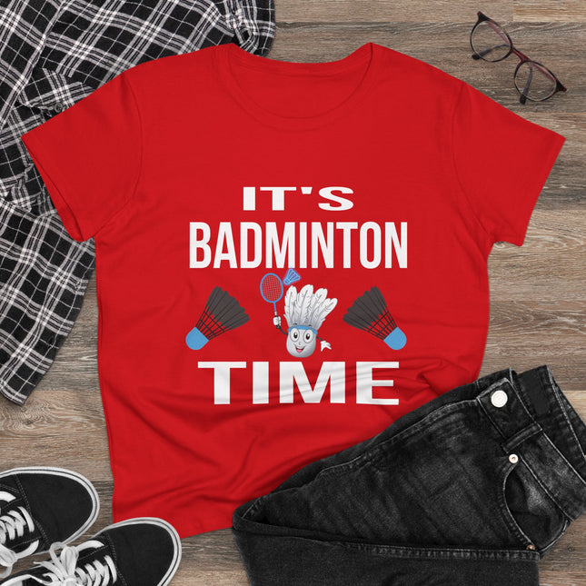 It’s Badminton Time T-Shirt – Smash Style! 🏸