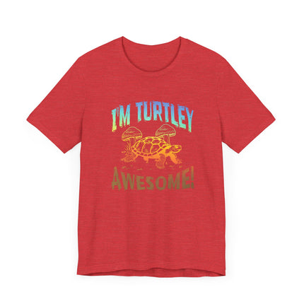 Funny Turtle Graphic T-Shirt for Animal Lovers