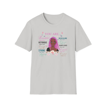💜 You Are Empowerment Tee – Faith, Beauty & Strength