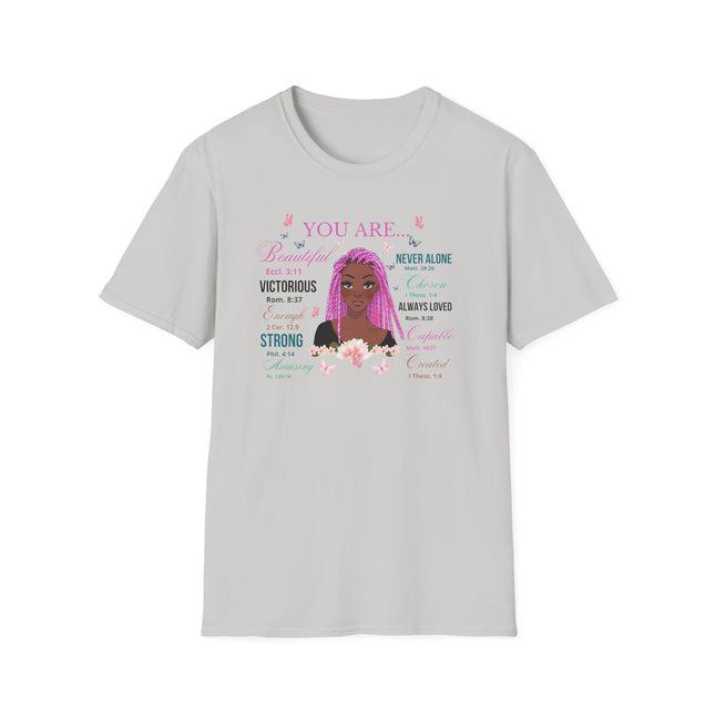 💜 You Are Empowerment Tee – Faith, Beauty & Strength