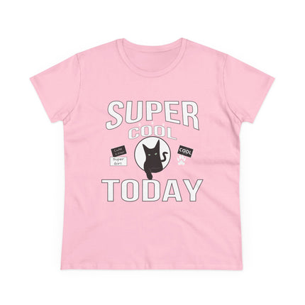 Super Cool Today T-Shirt – Cute Cat Graphic Tee