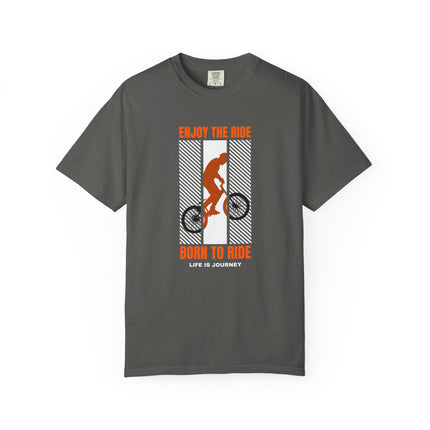 🚴 Born to Ride” Biker Graphic Tee – Life is Journey Edition