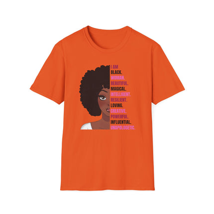 I Am Black Woman Empowerment T-Shirt