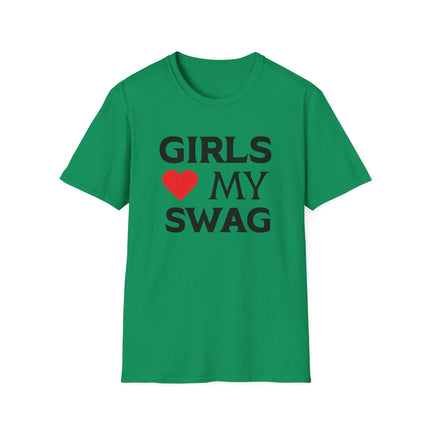 Unisex Softstyle T-Shirt, Print Girls My Swag